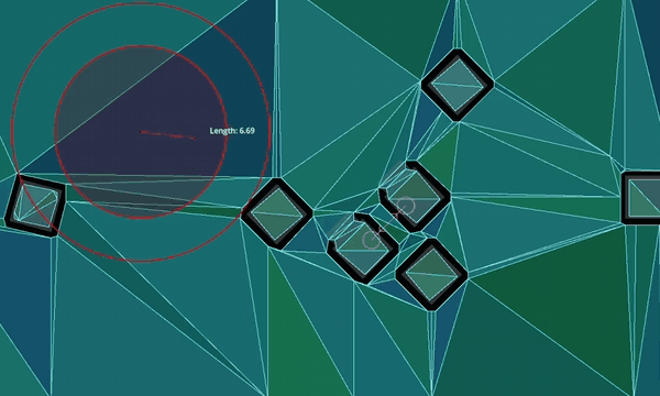 Clipping returned paths to specific distances